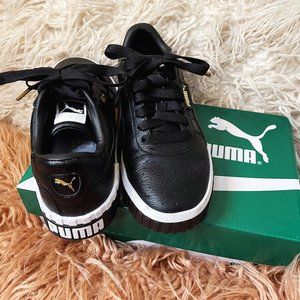 Puma Cali Wn's Black and White Sneaker